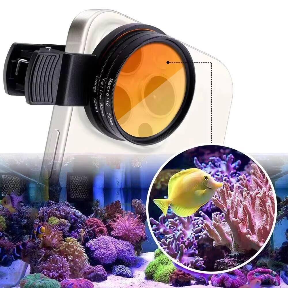 Aquarium Lenses 37mm/52mm Fish - Reef Tank Filter 评论和价格