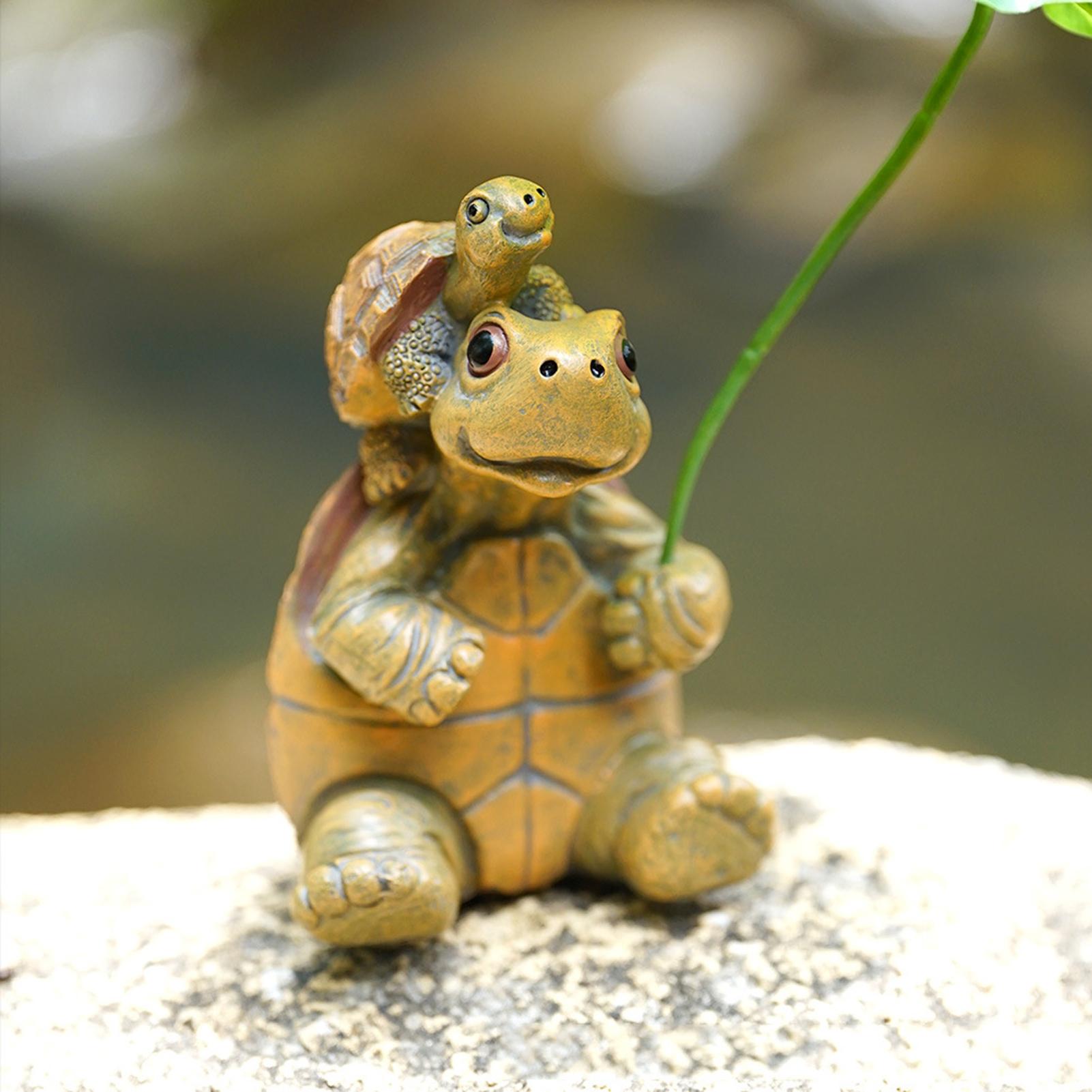 Turtle Figurine Fish Tank Deco - Saltwater Tank 评论和价格