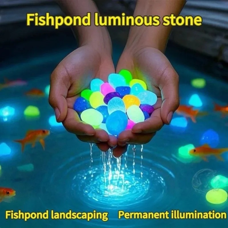 100-1000PCS Luminous Stone Gar - Marine Fish Tank 评论和价格
